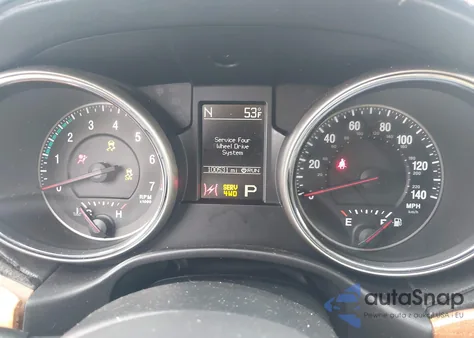 2012 Jeep Grand Cherokee Overland z USA, uszkodzony, nr VIN 1C4RJFCT7CC162109